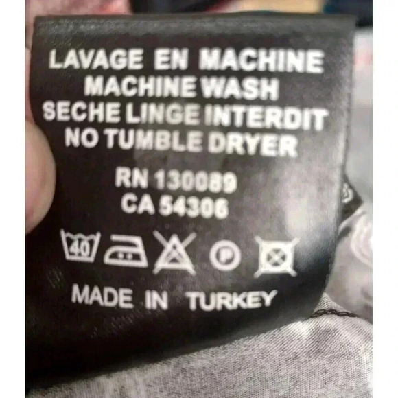 Jared Lang Button Up Shirt‎ Black White Paisley Long Sleeve Men's 2XL - Picture 6 of 6